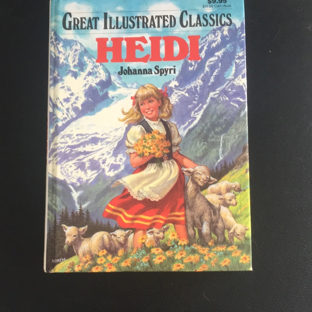 HEIDI Johanna Spyri. Hardcover
